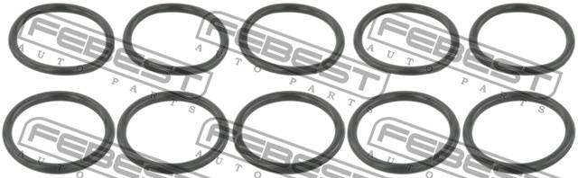 Купить запчасть FEBEST - RINGOL-059-PCS10 Кольцо уплотнительное масляной системы NISSAN QASHQAI 06-13 (компл-10шт) RINGOL-059-PCS10