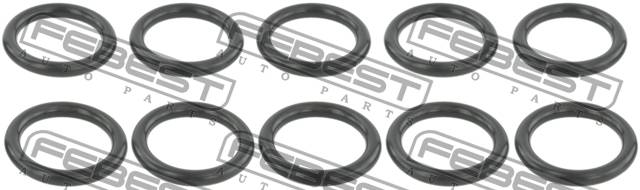 Купить запчасть FEBEST - RINGOL-061-PCS10 Кольцо уплотнительное масляного радиатора NISSAN X-TRAIL 14- (компл-10шт) RINGOL-061-PCS10