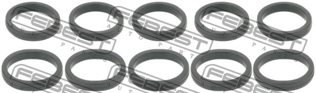Купить запчасть FEBEST - RINGWH-012-PCS10 Кольцо уплотнительное системы охлаждения AUDI A4 01-08 (компл-10шт) RINGWH-012-PCS10
