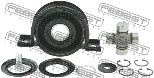 Купить запчасть Febest - SGCBKORC Подшипник опоры карданного вала (комплект) SSANG YONG NEW ACTYON (KORANDO C) 2010-2013