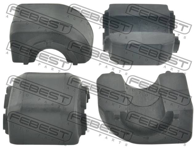 Купить запчасть FEBEST - SKSB-A7R-KIT Втулка стабилизатора - половинка задн 18мм SKODA OCTAVIA (5E) (компл-2 половинки) SKSB-A7R-KIT