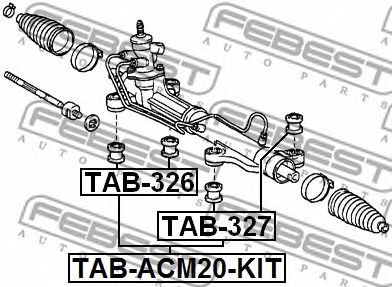 Купить запчасть FEBEST - TAB-326 Опора рулевой рейки TAB-326