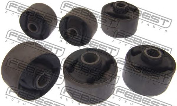 Купить запчасть Febest - TAB428 Сайлентблок муфты карданного вала (комплект) 6 PCS TOYOTA ESTIMA EMINA/LUCIDA CXR1#/2#/TCR1#/2# 1992.01-1999.12 [JP]