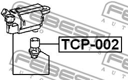 Купить запчасть Febest - TCP002 Наконечник катушки зажигания TOYOTA MARK 2 GX10#/JZX10#/LX100 1996.09-2000.10 [JP]