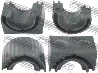 Купить запчасть FEBEST - VWSB5K1FKIT Втулка стабилизатора (комплект) перед прав/лев AUDI A3/A3 SPORTBACK (8P) 2003-2013/D=23.6 ММ