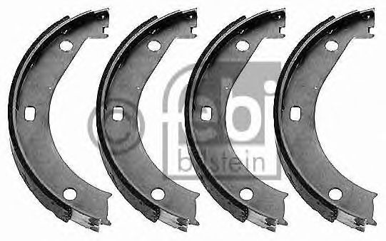 Купить запчасть Febi - 04446 Колодки тормозные барабанные BMW 5 (E34) 520 i 24V 09.1989 - 09.1995 <=> BMW 5 (E34) 525 i 24V 09.1989 - 09.1995