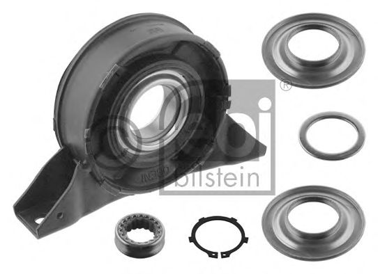 Купить запчасть Febi - 06404 Опора карданного вала MERCEDES-BENZ T1 Box (602) 309 D 3.0 10.1982 - 01.1990 <=> MERCEDES-BENZ T1 Box (601, 611) 210 2.3 07.1982 - 02.1996
