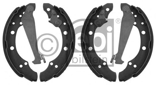 Купить запчасть FEBI - 07013 Колодки тормозные барабанные VW POLO Saloon (602, 604, 612, 614) 1.6 05.2010 -  <=> SKODA FABIA II (542) 1.2 01.2007 - 12.2014