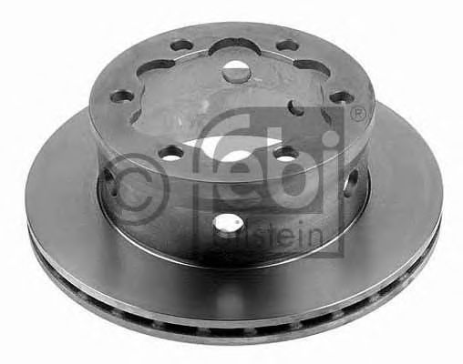 Купить запчасть Febi - 10639 Диск тормозной зад прав/лев VW LT 28-46 II Box (2DA, 2DD, 2DH) 2.5 TDI 05.1999 - 07.2006 <=> MERCEDES-BENZ SPRINTER 4-t Box (904) 413 CDI 04.2000 - 05.2006