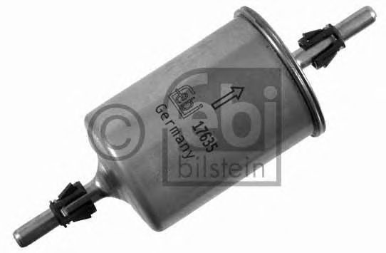 Купить запчасть Febi - 17635 Фильтр топливный OPEL MERIVA A MPV (X03) 1.6 (E75) 01.2006 - 05.2010 <=> OPEL VECTRA B (J96) 1.6 i 16V (F19) 10.1995 - 04.2002