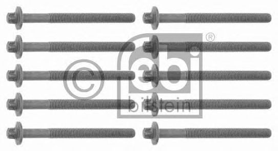 Купить запчасть Febi - 24099 Комплект болтов головки блока цилиндров RENAULT DUSTER (HS_) 1.6 16V (HSAT) 02.2012 - <=> RENAULT MEGANE II Saloon (LM0/1_) 1.6 09.2003 -
