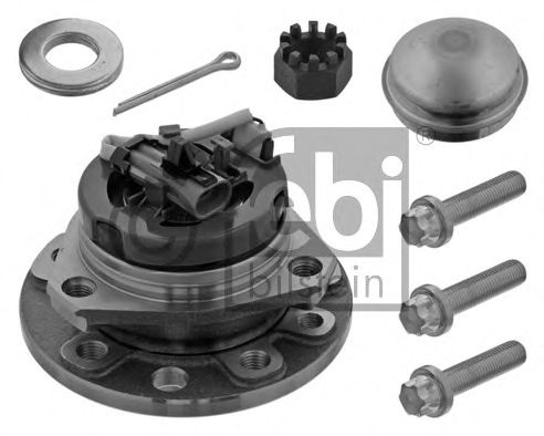 Купить запчасть Febi - 24164 Ступица колеса перед прав/лев OPEL ASTRA G Hatchback (T98) 1.6 16V (F08, F48) 02.1998 - 01.2005 <=> OPEL ZAFIRA A MPV (T98) 1.8 16V (F75) 09.2000 - 06.2005