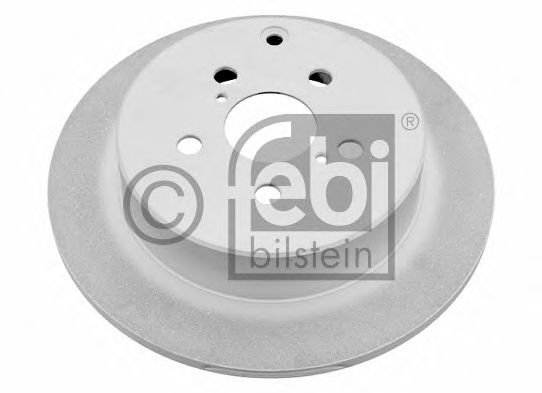 Купить запчасть Febi - 26061 Диск тормозной зад прав/лев TOYOTA AVENSIS Saloon (_T25_) 1.8 (ZZT251_) 04.2003 - 11.2008 <=> TOYOTA AVENSIS Saloon (_T25_) 2.0 (AZT250_) 04.2003 - 11.2008