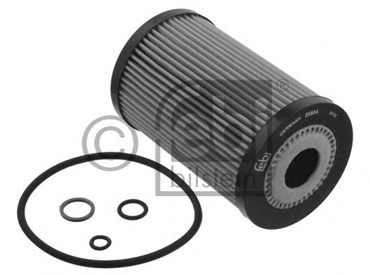Купить запчасть Febi - 26684 Фильтр масляный BMW 3 (E30) 316 i 09.1987 - 06.1991 <=> BMW 3 (E46) 318 i 02.1998 - 09.2001