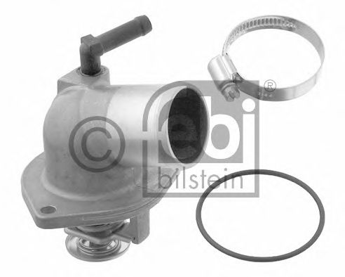 Купить запчасть Febi - 27869 Термостат OPEL VECTRA B (J96) 1.6 i 16V (F19) 10.1995 - 04.2002 <=> OPEL ASTRA G Hatchback (T98) 1.6 16V (F08, F48) 02.1998 - 01.2005
