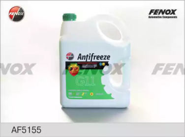 Купить запчасть FENOX - AF5155 Антифриз 5 кг готовый/зеленый (G11) AF5155