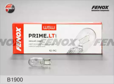 Купить запчасть FENOX - B1900 Лампа для автомобильных фар PRIME.LT W5W/12 В/5 Вт