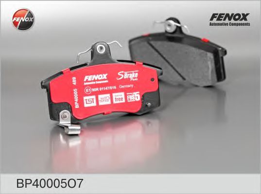 Купить запчасть FENOX - BP40005O7 Колодки передние антишум. нак. передние ВАЗ 2108-21099, 2113-2115 BP40005O7