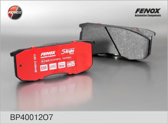 Купить запчасть Fenox - BP40012O7 Колодки тормозные дисковые перед прав/лев УАЗ 3160, 31519, 3163