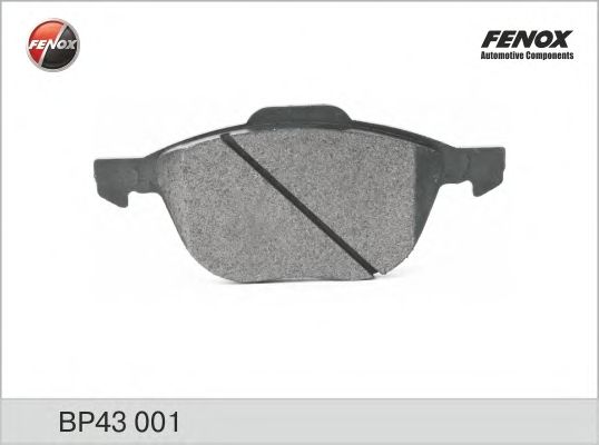 Купить запчасть Fenox - BP43001 Колодки тормозные дисковые перед прав/лев Ford Focus II 04-, Focus III 11-, Kuga 08-, Focus C-Max 04-, C-Max 07-/ Mazda 3 03-, Mazda 5 05-/ Volvo C30 06-, S40 II 04-, V50 04-, C70 II 06- ATE systems
