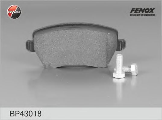 Купить запчасть Fenox - BP43018 Колодки тормозные дисковые перед прав/лев Renault Logan MCV 07-/ Duster 10- Lada Largus, Nissan Micra 03-, Note 06-/ Renault Clio III 05-/ Lada Vesta