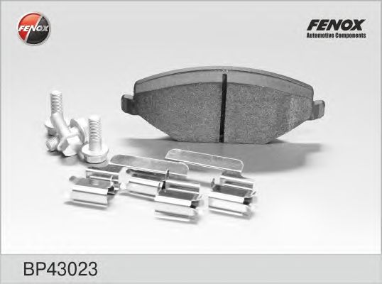 Купить запчасть Fenox - BP43023 Колодки тормозные дисковые перед прав/лев VW Polo Sedan RUS 10 -