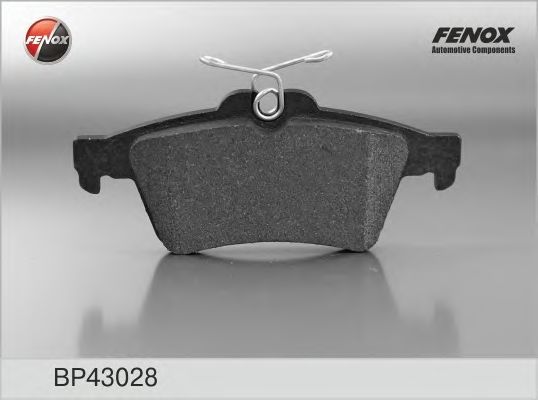 Купить запчасть FENOX - BP43028 Колодки задние Ford Focus II, Mazda 3/ 5, CITROEN C5 08-, Opel Vectra C BP43028