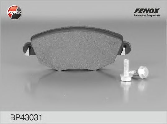 Купить запчасть Fenox - BP43031 Колодки тормозные дисковые перед прав/лев Ford Mondeo III 00-, Jaguar X Type 01 -