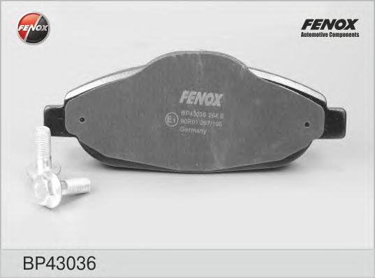Купить запчасть FENOX - BP43036 Колодки диск передние Peugeot 308 07- BP43036