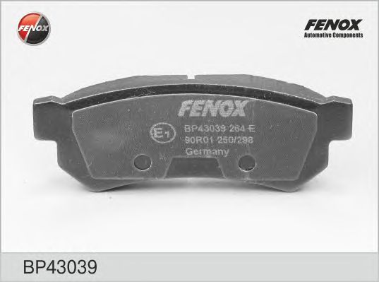 Купить запчасть FENOX - BP43039 Колодки диск задние Lacetti 07- BP43039