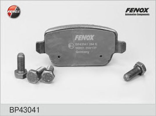 Купить запчасть Fenox - BP43041 Колодки тормозные дисковые зад прав/лев Ford Focus II RS/ST 05- , Galaxy 06- , Kuga 08- , Mondeo IV 07- , S-Max 06-/ Volvo S60 II 10- , S80 II 06- , V60 10- , V70 III 07- ,XC 70 II 07-