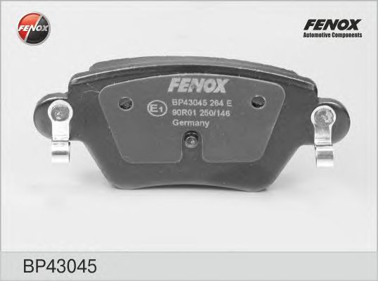 Купить запчасть FENOX - BP43045 Колодки диск задние Mondeo III, Kangoo 01- BP43045