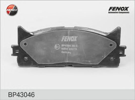Купить запчасть FENOX - BP43046 Колодки диск передние Toyota Camry 06- BP43046