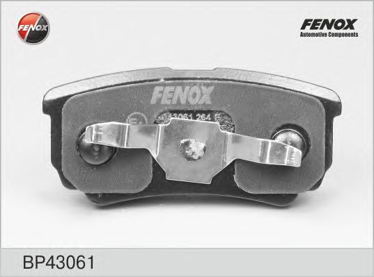 Купить запчасть FENOX - BP43061 Колодки диск задние Lancer 03-, Outlander BP43061
