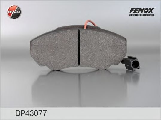 Купить запчасть FENOX - BP43077 Колодки передние Fiat Ducato 94-02/02- 1500kg, PEUGEOT Boxer 94-02/02 BP43077