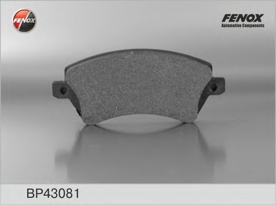 Купить запчасть FENOX - BP43081 Колодки передние TOYOTA COROLLA 02- BP43081