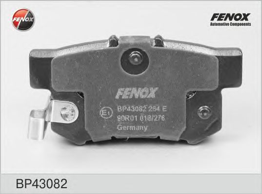 Купить запчасть FENOX - BP43082 Колодки диск задние Accord VII купе 98-03, VIII 03- BP43082
