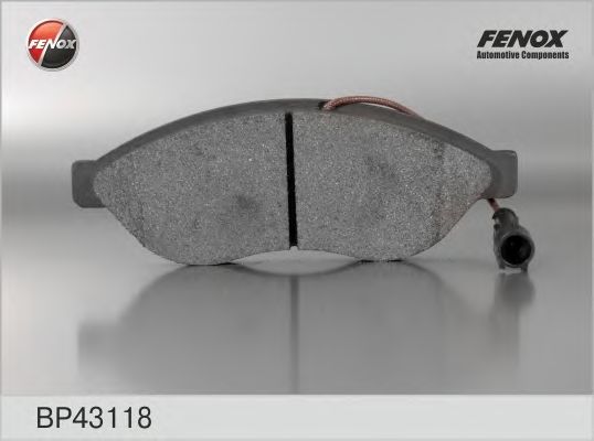 Купить запчасть FENOX - BP43118 Колодки передние Fiat Ducato 06-, CITROEN Jumper 06-, PEUGEOT Boxer 06- BP43118