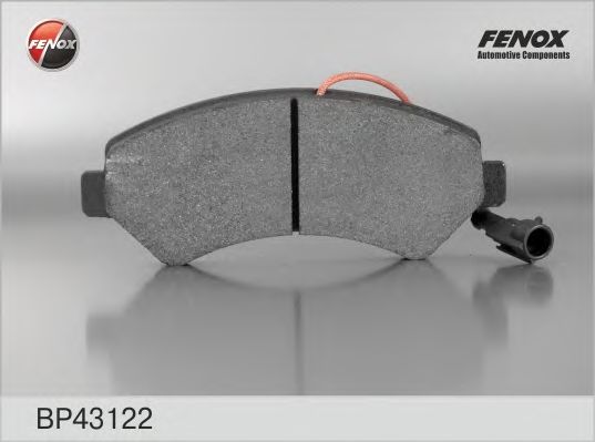 Купить запчасть FENOX - BP43122 Колодки дисковые передние Ducato, Jumper, Boxer (250) BP43122
