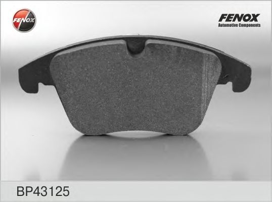 Купить запчасть Fenox - BP43125 Колодки тормозные дисковые перед прав/лев Ford Mondeo IV 07-, Galaxy III 06-, S-Max 06-/ Land Rover FreeLander 2 06-/ Volvo S60 II 10-, XC 70 07-, S80 II 08- ATE systems