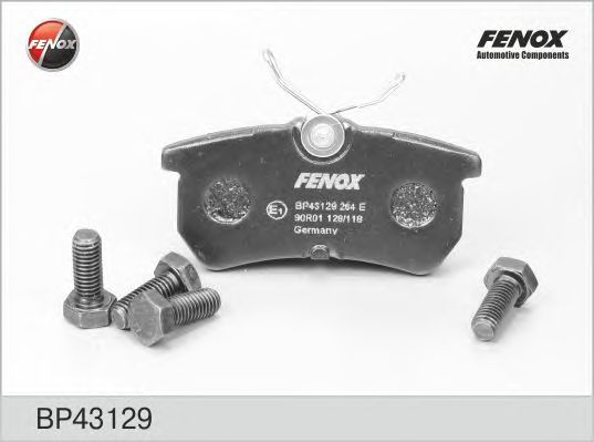 Купить запчасть FENOX - BP43129 Колодки диск задние Ford Focus 98-04 BP43129