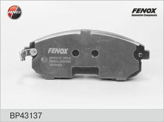 Купить запчасть Fenox - BP43137 Колодки тормозные дисковые перед прав/лев Nissan Juke 10- , Teana I 03-08, Teana II 08-, Tiida 04-