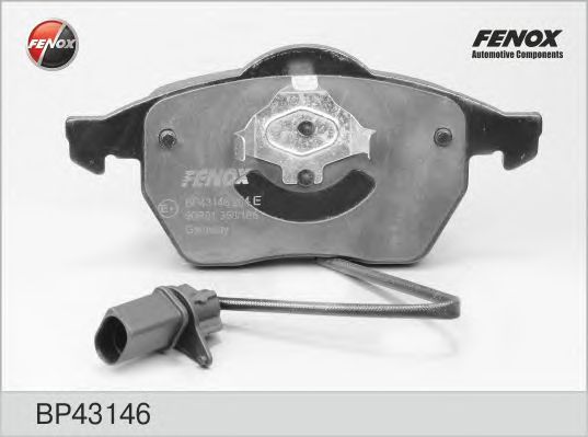 Купить запчасть FENOX - BP43146 Колодки диск передние A4 95-09, A6 97-11, Golf IV, Passat 96-05 BP43146