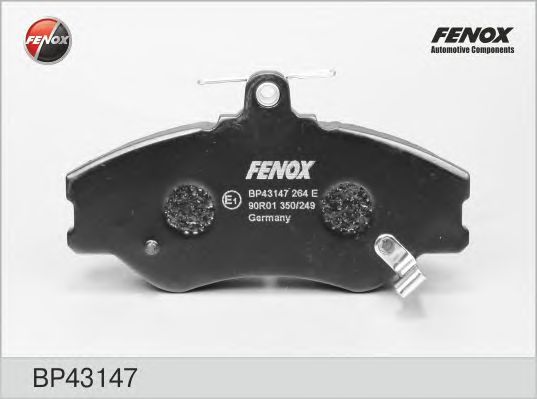 Купить запчасть FENOX - BP43147 Колодки диск передние H-100 93-00, Porter 94-04 BP43147