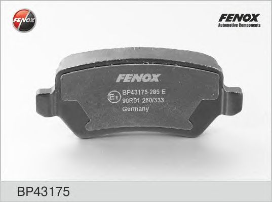 Купить запчасть FENOX - BP43175 