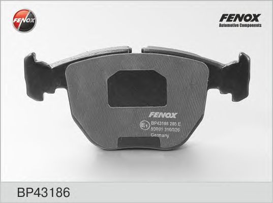 Купить запчасть FENOX - BP43186 Колодки BMW 5 (E39), 7(E38), X3(E83, E83N), X5(E53) 95-03 BP43186
