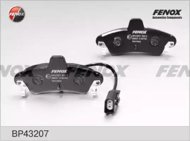Купить запчасть FENOX - BP43207 Колодки задние Ford Mondeo 1.6-1.8TD 93-00, Cougar2.0-2.5, -00 BP43207
