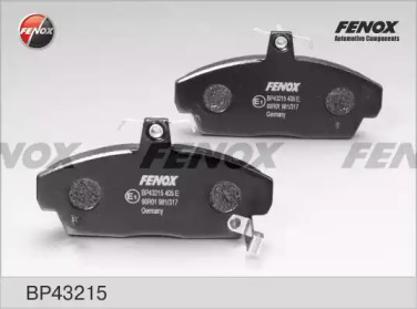 Купить запчасть FENOX - BP43215 Колодки передние Honda Civic 1.4-2.0 16V, 95-01, Rover 200-400, 90-00 BP43215