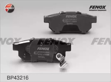 Купить запчасть FENOX - BP43216 Колодки задние Honda Civic 1.4i-2.0i, 2.0D 16V, 96-01 BP43216