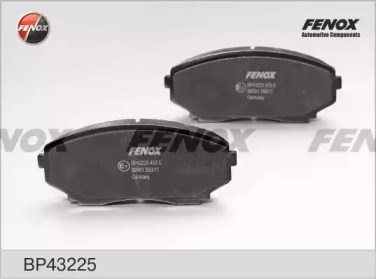 Купить запчасть FENOX - BP43225 Колодки передние Mazda CX-7, CX-9 2.3 Turbo MZR DISI 07- BP43225